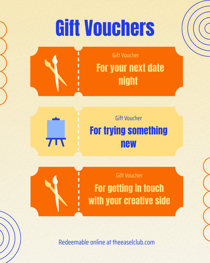 The Easel Club Gift Vouchers